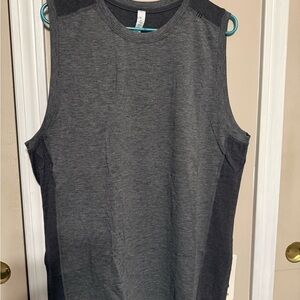 Lululemon Gray Sleeveless Athletic Top XL